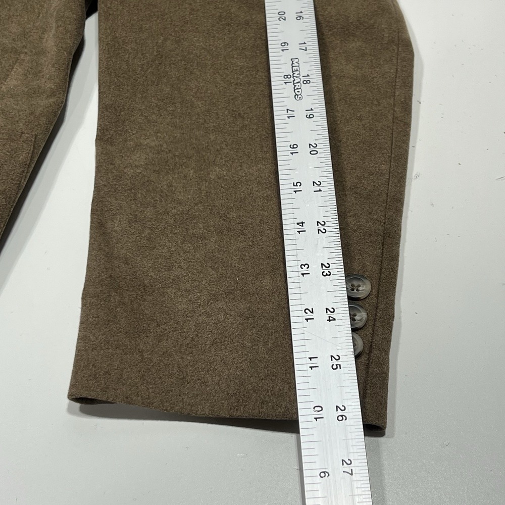 Vintage Kingsridge Suede Blazer Sport Coat Suit Jacket Tan See Measurements Men - Picture 13 of 14